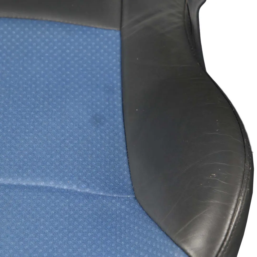 Mini Cooper R50 Cloth Leather Lapis Blue Seats Set Interior Front Rear Seat - SKU  R53 Blue Leather Seats Set - Part number R53