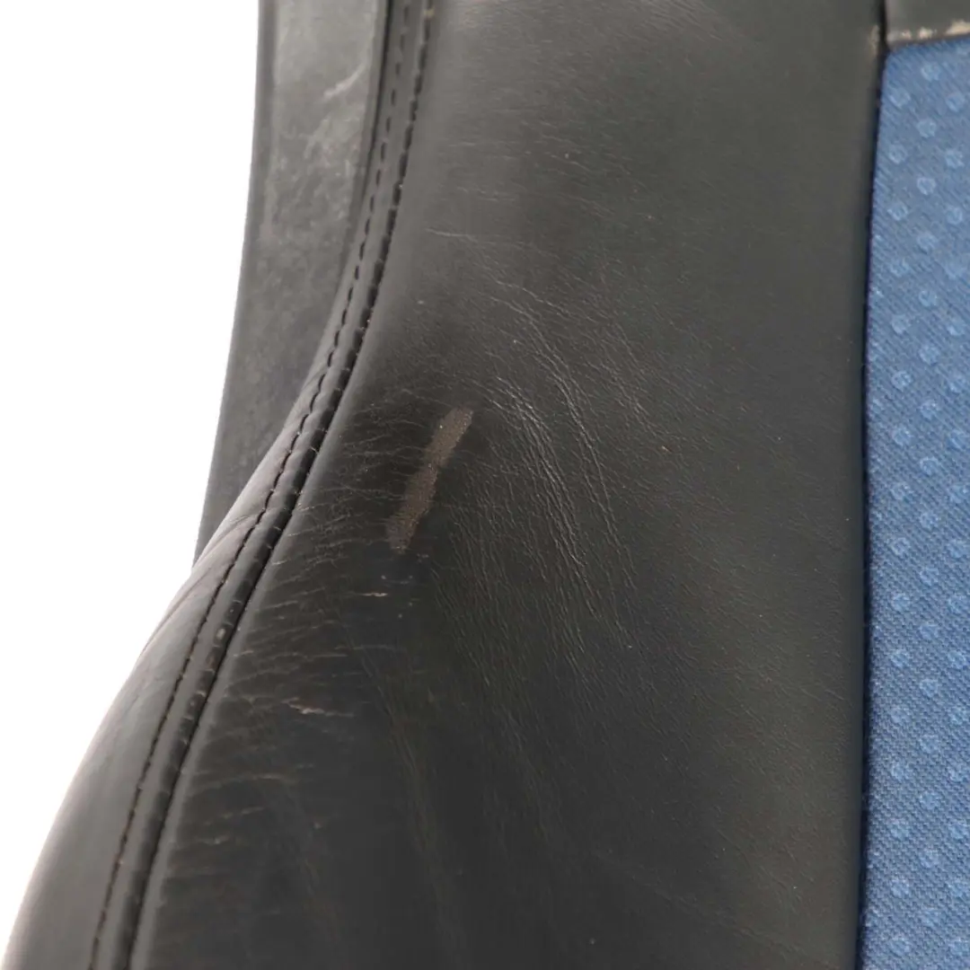 Mini Cooper R50 Cloth Leather Lapis Blue Seats Set Interior Front Rear Seat - SKU  R53 Blue Leather Seats Set - Part number R53