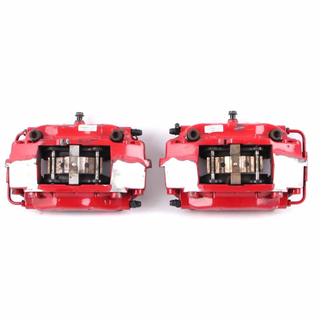 Mini R53 Front Wheel Brembo Brake Brakes Caliper 4-Pot Conversion Adapters Set - SKU R53 Brembo Set - Part number R53 Brembo Set