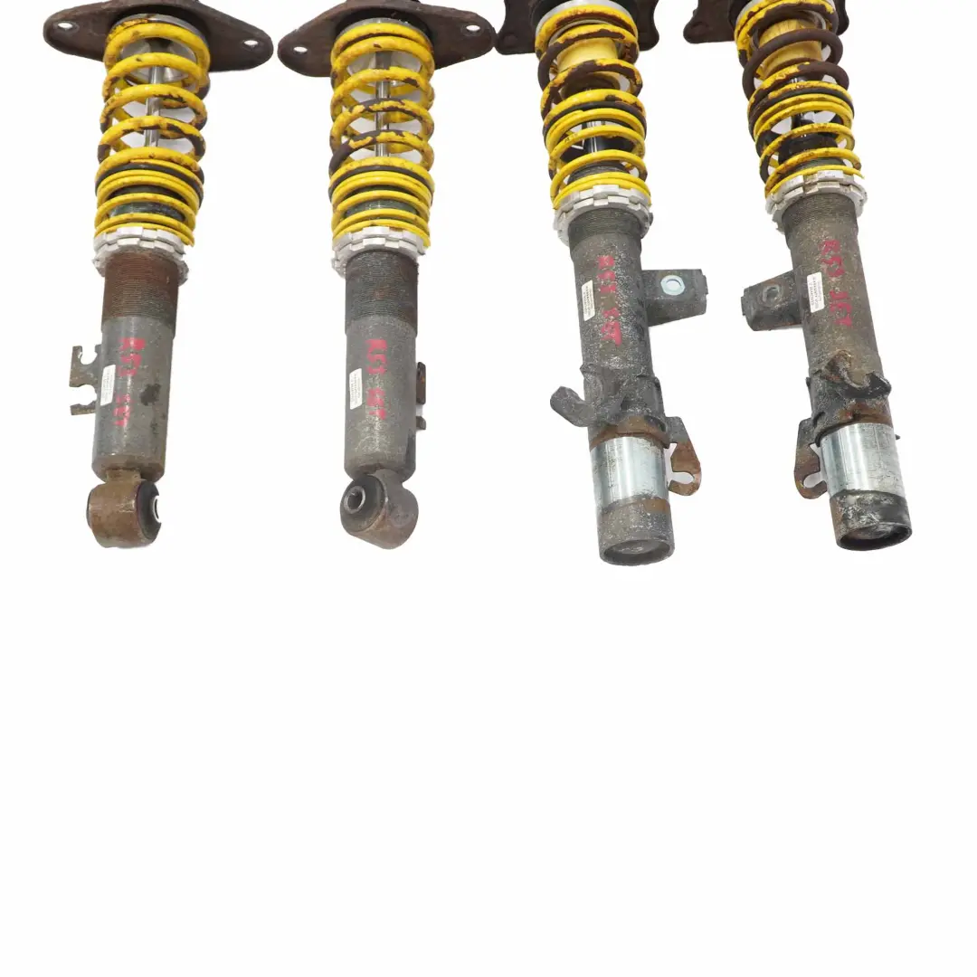 Strut Set Front Left Right Suspension Shock Absorber Cooper S to Mini R53 Spring with Part number R53 Suspension Set Mini R53 Spring Strut Set Front Left Right Suspension Shock Absorber Cooper S - SKU R53 Suspension Set - Part number R53 Suspension Set