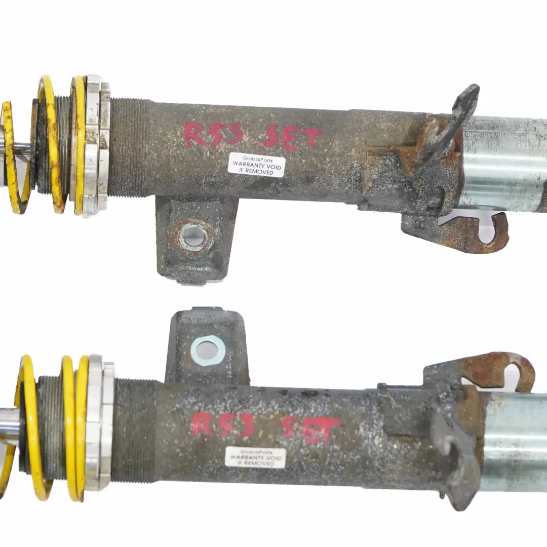 Suspensión Delantera Izquierda Derecha Amortiguador Cooper S para Mini R53 con número de pieza R53 Suspension Set Mini R53 Suspensión Delantera Izquierda Derecha Amortiguador Cooper S - SKU R53 Suspension Set - Número de pieza R53 Suspension Set
