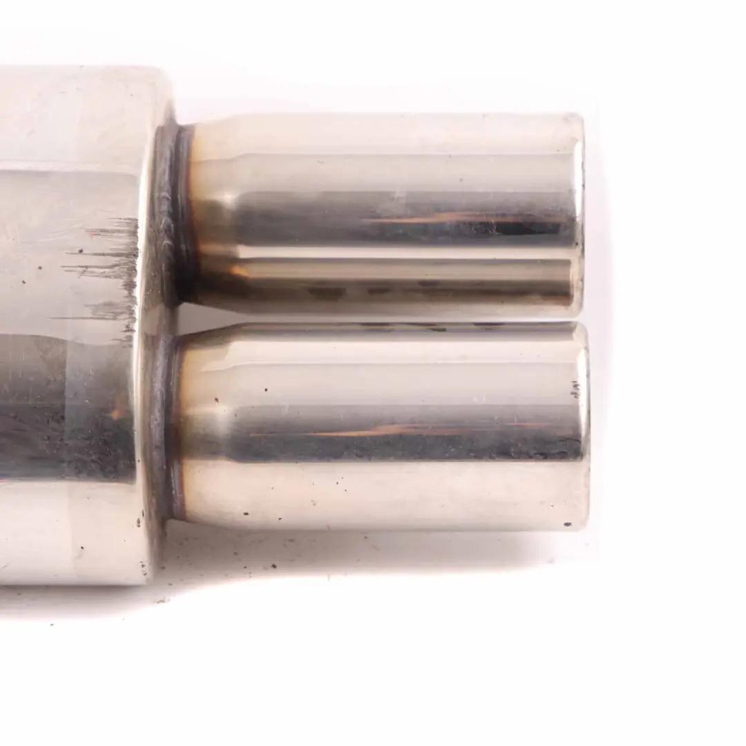 Exhaust Pipe Mini R53 Cooper S Exhaust Double Tailpipe Finisher Muffler Box to with Part number R53 Tailpipe Exhaust Pipe Mini R53 Cooper S Exhaust Double Tailpipe Finisher Muffler Box - SKU R53 Tailpipe - Part number R53 Tailpipe