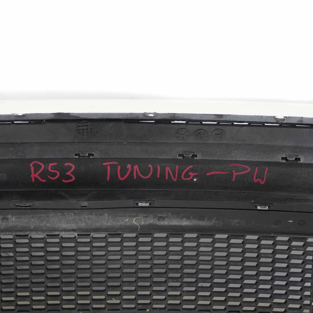 Mini R52 R53 Frontstoßstange Cooper S Panel Tuning Pepper White - 850 - SKU R53 Tuning-PW - Teilenummer R53 Tuning