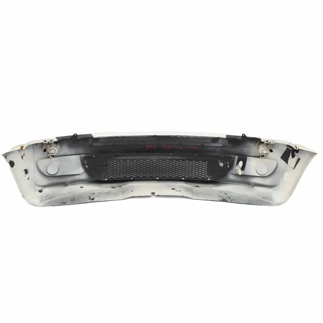 Mini R52 R53 Frontstoßstange Cooper S Panel Tuning Pepper White - 850 - SKU R53 Tuning-PW - Teilenummer R53 Tuning