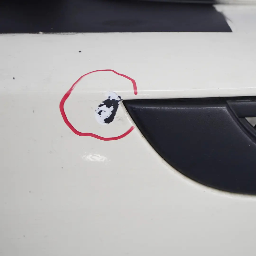 Mini R52 R53 Front Bumper Cooper S Panel Tuning Pepper White - 850 - SKU R53 Tuning-PW - Part number R53 Tuning