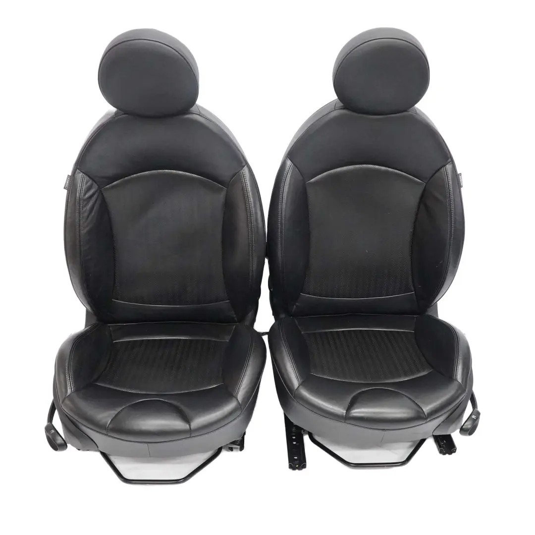  Leather Seats Mini Cooper Clubman Sports Full Black Interior Seat - SKU R55 Clubman Sports Full Leather Black Seats - Part number R55