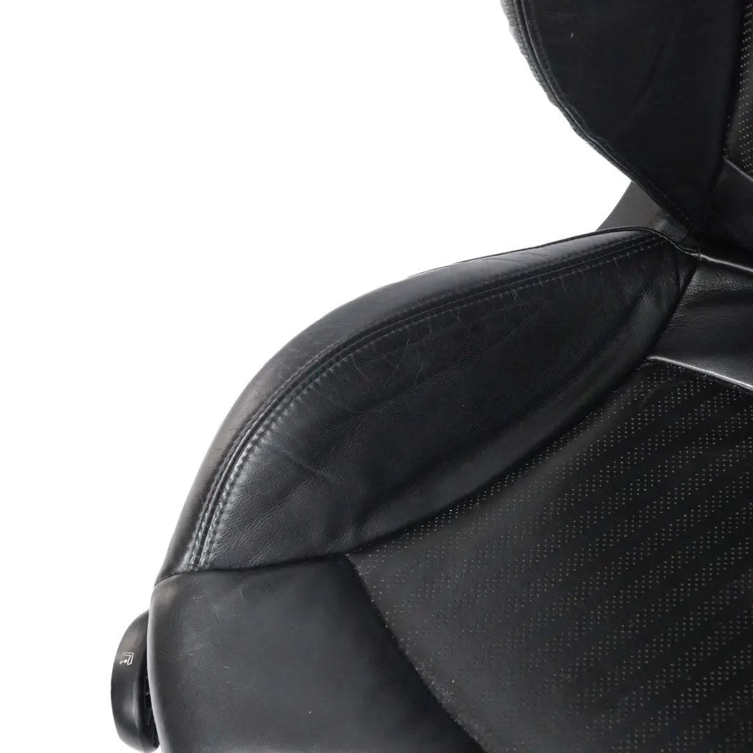  Leather Seats Mini Cooper Clubman Sports Full Black Interior Seat - SKU R55 Clubman Sports Full Leather Black Seats - Part number R55