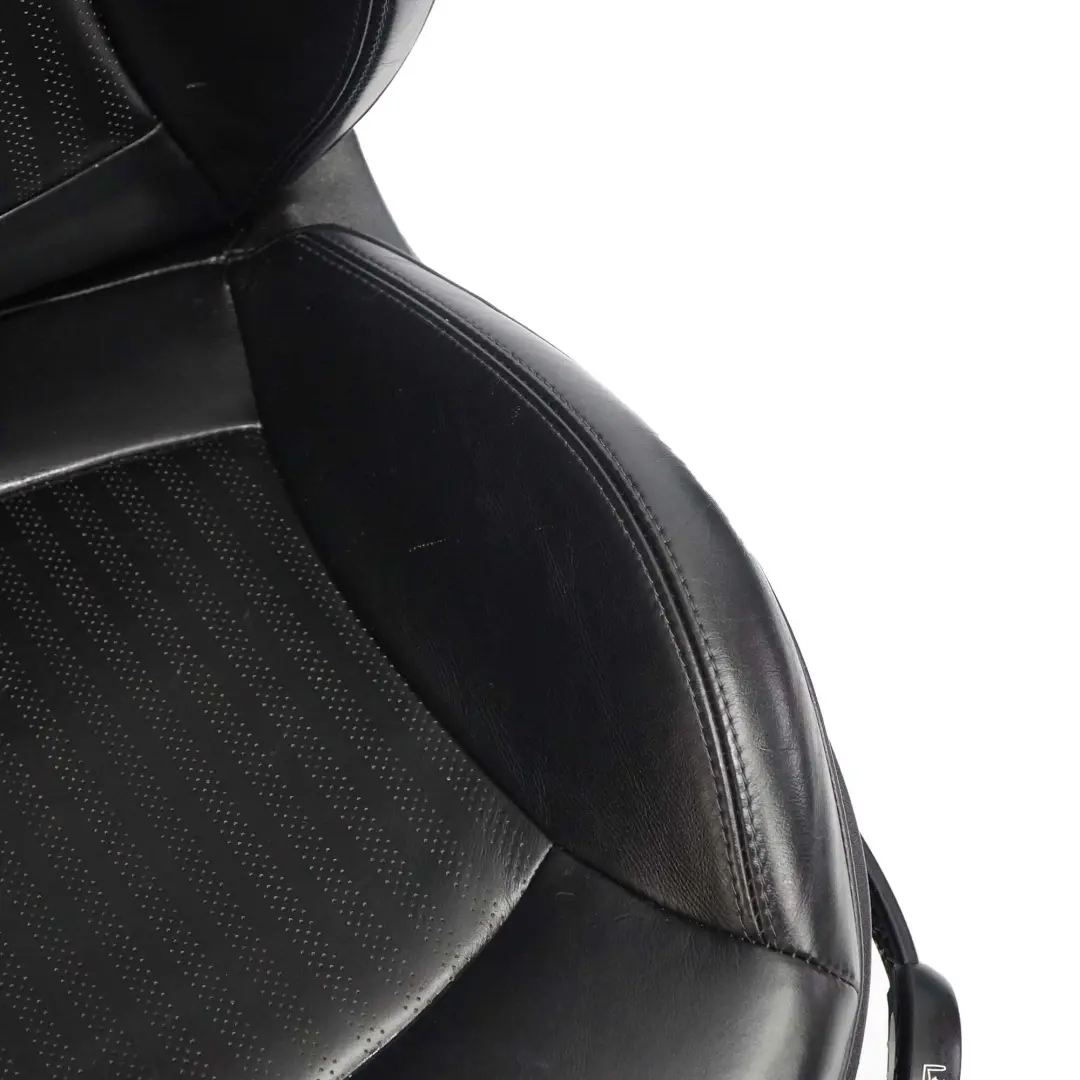  Leather Seats Mini Cooper Clubman Sports Full Black Interior Seat - SKU R55 Clubman Sports Full Leather Black Seats - Part number R55