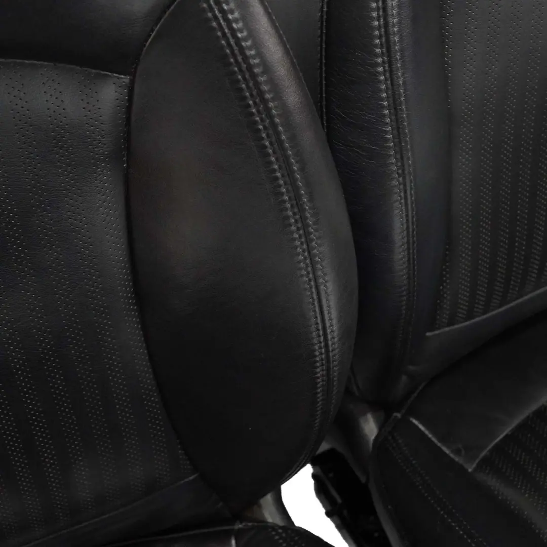 Ensemble de Sièges Cuir Carbon Noir Punch pour Mini Cooper Clubman Sport à propos du numéro de pièce R55 Mini Cooper Clubman Sport Ensemble de Sièges Cuir Carbon Noir Punch - SKU R55 Clubman Sports Full Leather Black Seats - Numéro de pièce R55