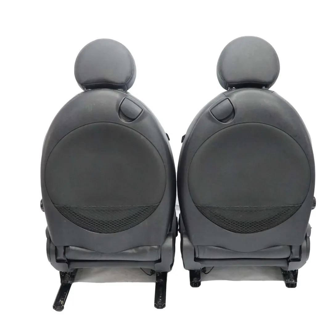 Sitz Sport Leder Innensitze Schwarz Black Sitze für Mini Cooper Clubman mit Teilenummer R55 Mini Cooper Clubman Sitz Sport Leder Innensitze Schwarz Black Sitze - SKU R55 Clubman Sports Full Leather Black Seats - Teilenummer R55
