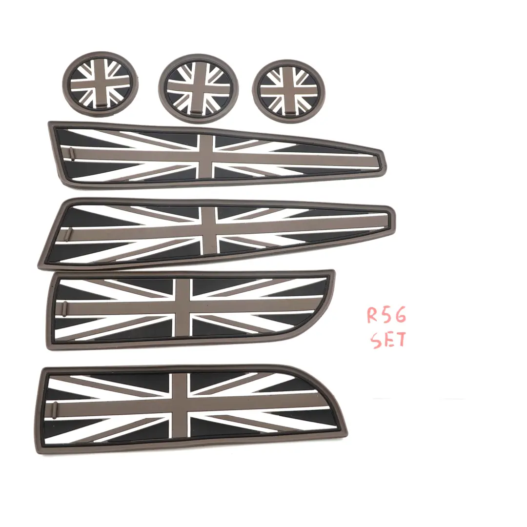  Door Card Trim Mini R56 LCI Door Panel Tray Insert Covers Set London 2012 - SKU R56 Door Card Trim - Part number R56 Door Card Trim