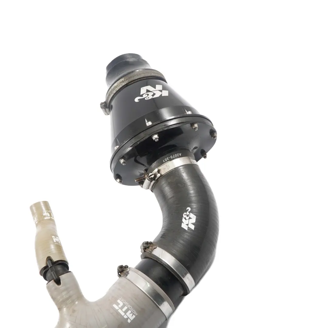 Mini Cooper S R56 N14 K&amp;N MTC Silicone Air Intake Pipe Inlet Hose Set - SKU R56 K&N MTC Intake Set - Número de pieza R56 K&N MTC Intake Set