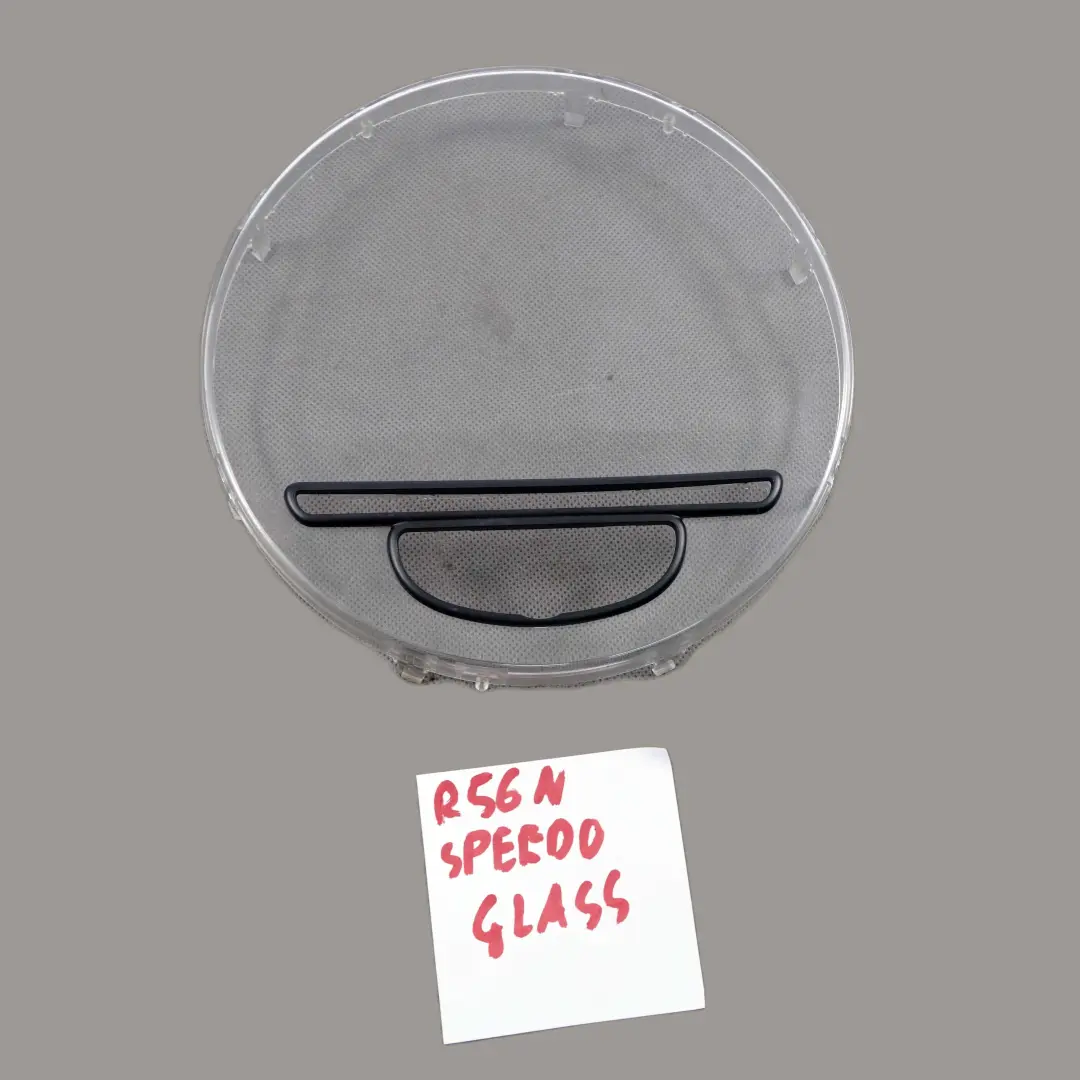 Mini R55 R56 R57 LCI Szyba Osłona Obudowa Licznika - SKU R56-LCI-Speedo-Glass - Numer Części R56 LCI Speedo Glass