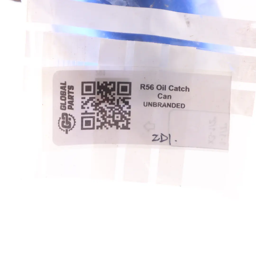 2-Port Oil Catch Can Air Oil Separator Tank to BMW Mini Cooper S R56 N14 with Part number R56 Oil Catch Can BMW Mini Cooper S R56 N14 2-Port Oil Catch Can Air Oil Separator Tank - SKU R56 Oil Catch Can - Part number R56 Oil Catch Can