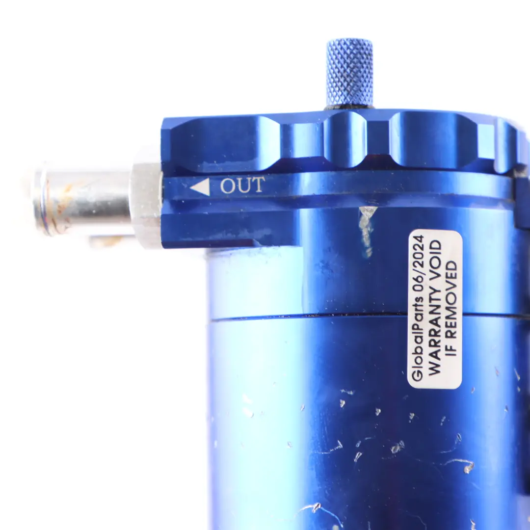 2-Port Oil Catch Can Air Oil Separator Tank to BMW Mini Cooper S R56 N14 with Part number R56 Oil Catch Can BMW Mini Cooper S R56 N14 2-Port Oil Catch Can Air Oil Separator Tank - SKU R56 Oil Catch Can - Part number R56 Oil Catch Can