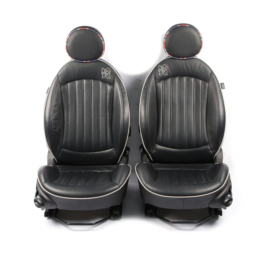Seats Mini Cooper R56 Heated Sport Leather Seat Limited Edition London Olympic to with Part number R56 Seats Limited Edition Seats Mini Cooper R56 Heated Sport Leather Seat Limited Edition London Olympic - SKU R56 Seats Limited Edition-1 - Part number R56 Seats Limited Edition