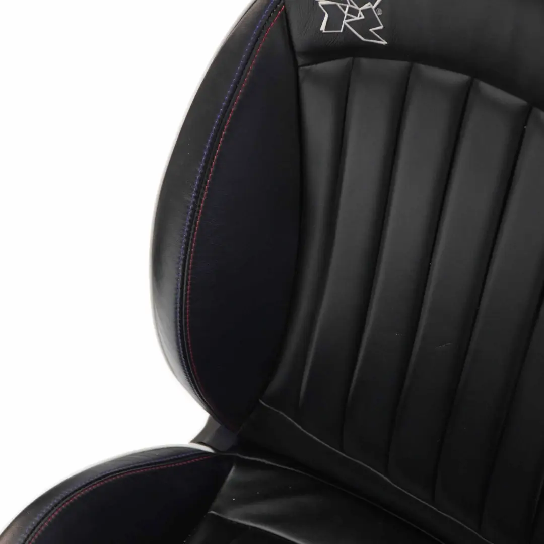 Seats Mini Cooper R56 Heated Sport Leather Seat Limited Edition London Olympic  - SKU R56 Seats Limited Edition Custom Heated - Part number R56 Seats Limited Edition Custom Heated