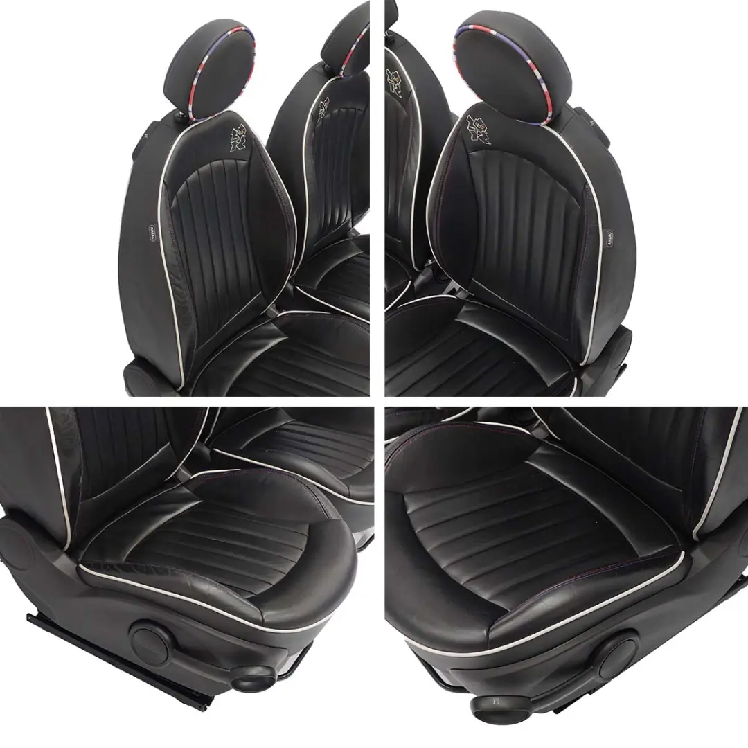 Asientos Mini Cooper R56 Calefactables Sport Cuero Limitada London Olympic para con número de pieza R56 Seats Limited Edition Asientos Mini Cooper R56 Calefactables Sport Cuero Limitada London Olympic - SKU R56 Seats Limited Edition - Número de pieza R56 Seats Limited Edition