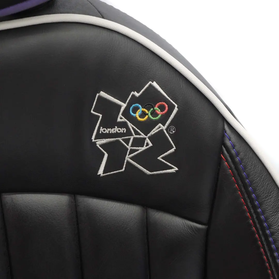  Seats Mini Cooper R56 Heated Sport Leather Seat Limited Edition London Olympic - SKU R56 Seats Limited Edition - Part number R56 Seats Limited Edition