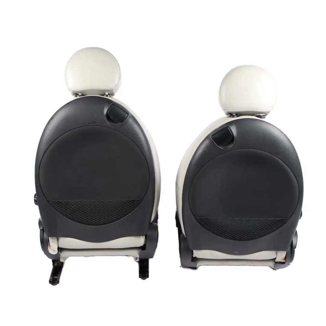 Set Sport Full Leather Grey Interior Seats Seat Front Rear to Mini Cooper One with Part number R56 Mini Cooper One Set Sport Full Leather Grey Interior Seats Seat Front Rear - SKU R56 Set Grey Leather Sport Seats - Part number R56