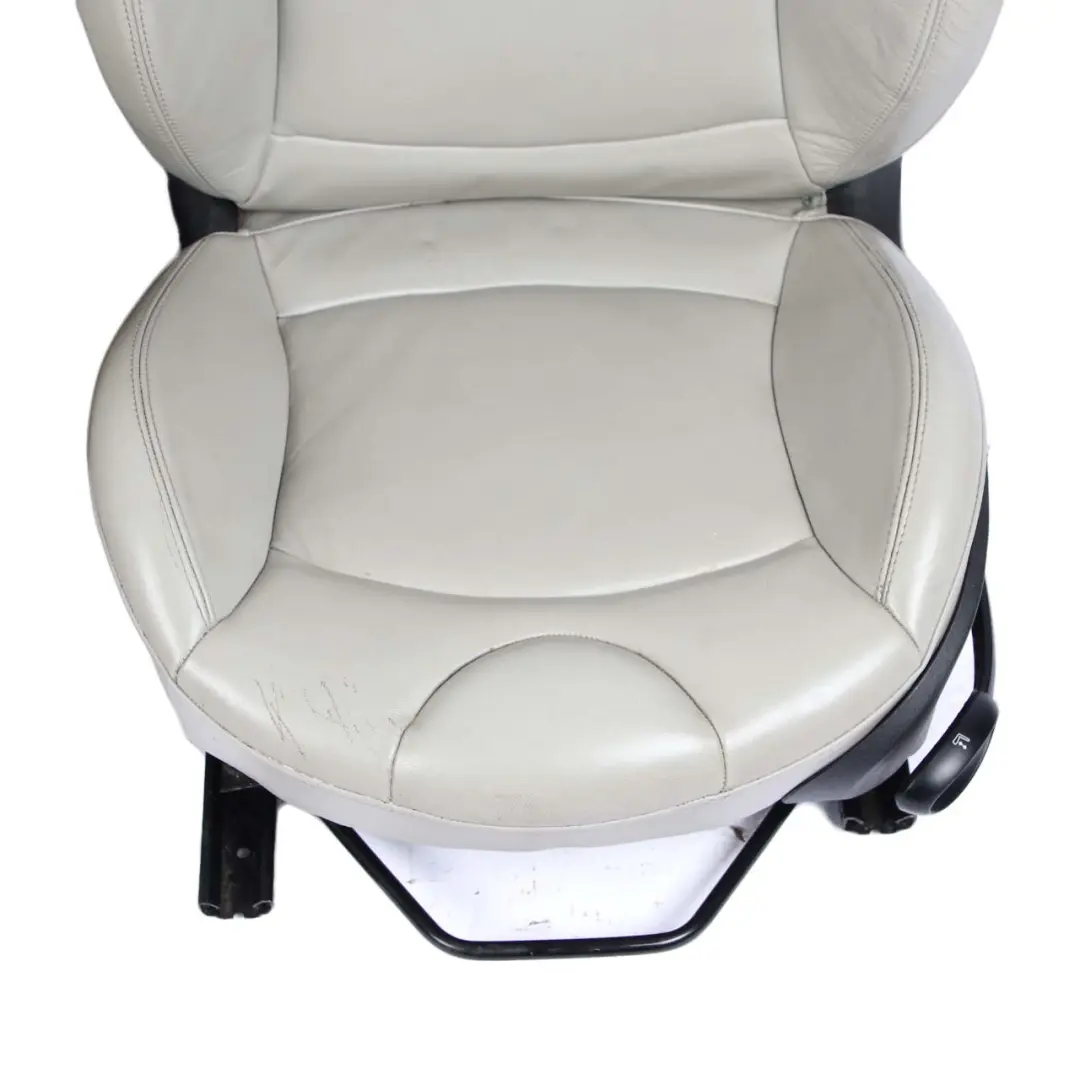 Set Sport Full Leather Grey Interior Seats Seat Front Rear to Mini Cooper One with Part number R56 Mini Cooper One Set Sport Full Leather Grey Interior Seats Seat Front Rear - SKU R56 Set Grey Leather Sport Seats - Part number R56
