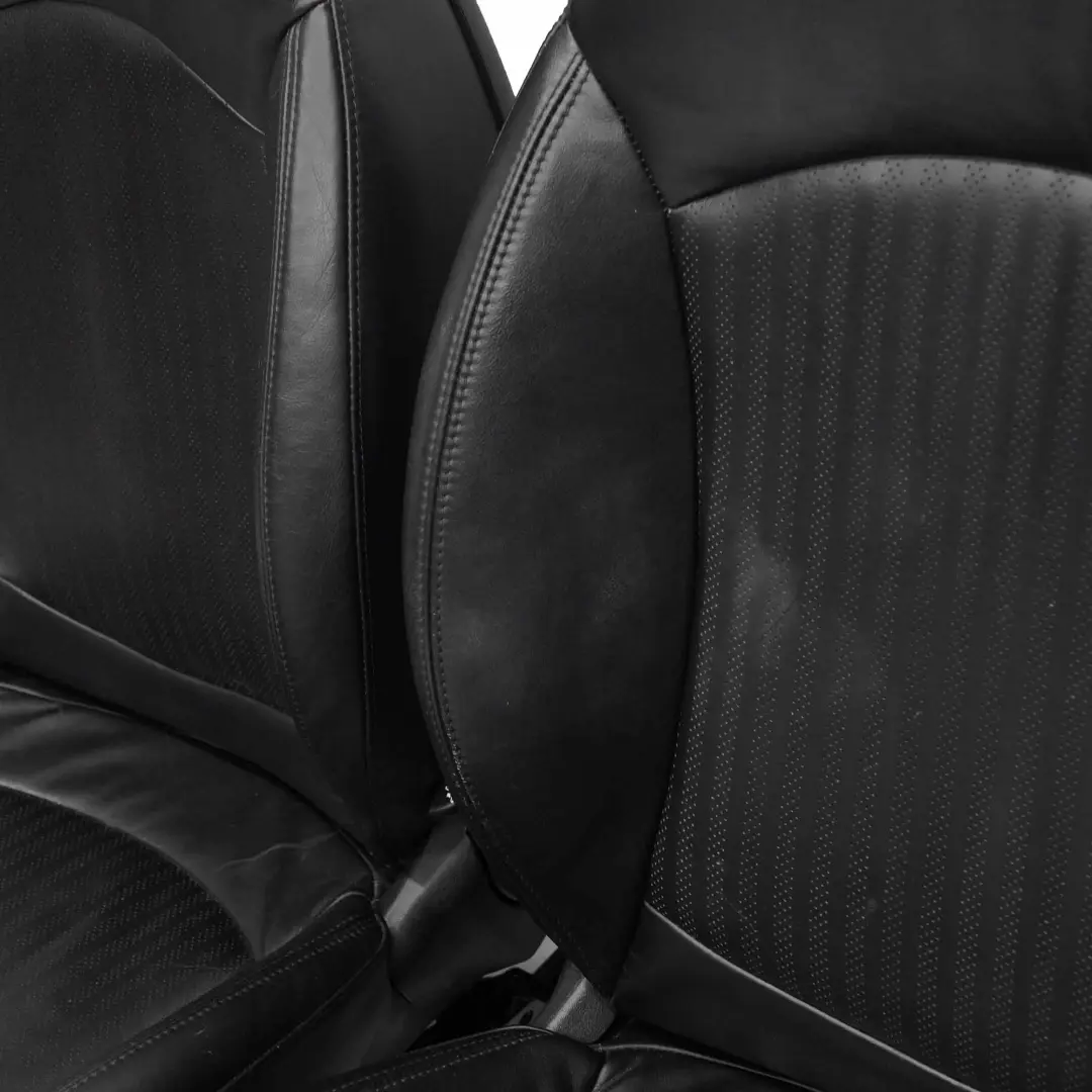 Interiori Riscaldati Sedili Sportivi in Pelle Nera Ant. Post. per Mini Cooper con numero di parte R56 Mini Cooper Interiori Riscaldati Sedili Sportivi in Pelle Nera Ant. Post. - SKU R56 Sports Full Leather Black Seats-2 - Numero di parte R56