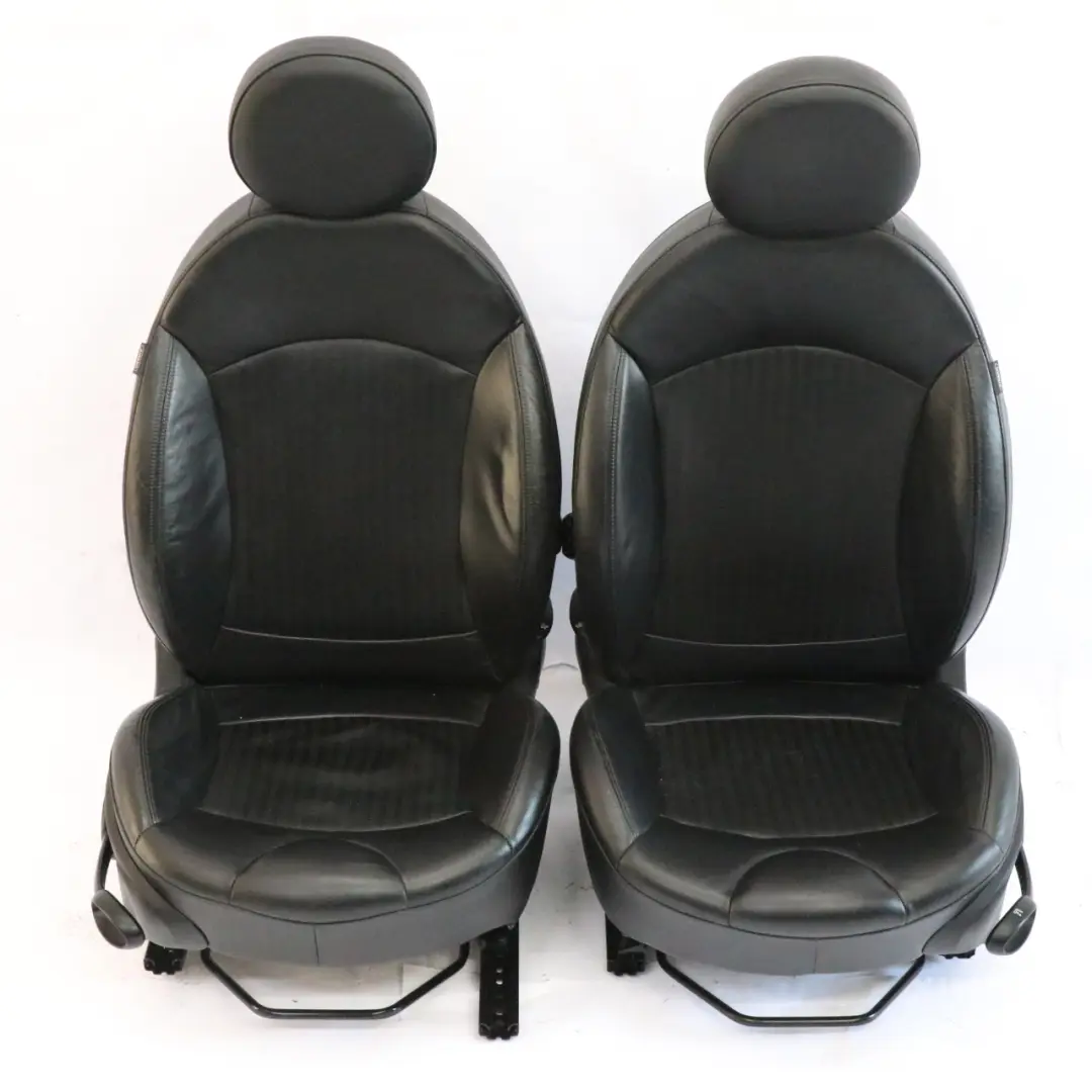 Mini Cooper R56 Sport Heizung Schwarz Leder Innensitze Sitze Vorne Hinten Sitz - SKU R56 Sports Full Leather Black Seats - Teilenummer R56 Sports Full Leather Black Seats