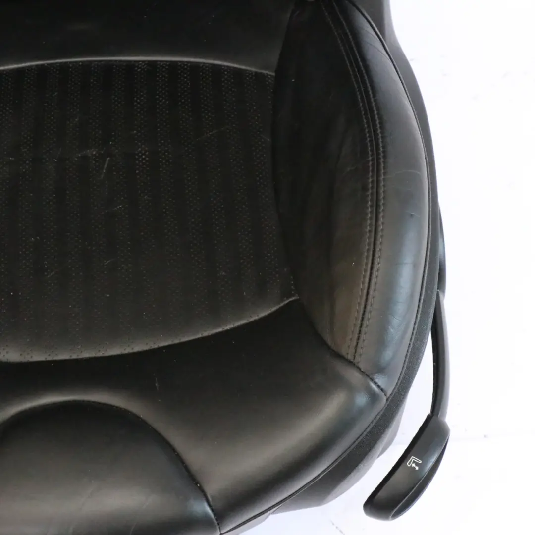 Heated Full Black Leather Interior Seats Front Rear Seat to Mini Cooper R56 Sport with Part number R56 Sports Full Leather Black Seats Mini Cooper R56 Sport Heated Full Black Leather Interior Seats Front Rear Seat - SKU R56 Sports Full Leather Black Seats - Part number R56 Sports Full Leather Black Seats