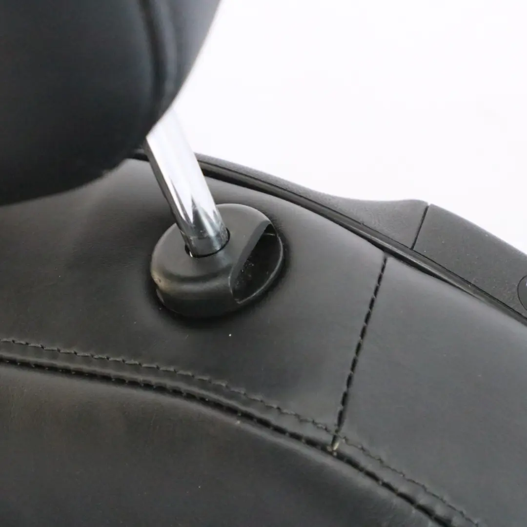 Mini Cooper R56 Sport Heated Full Black Leather Interior Seats Front Rear Seat - SKU R56 Sports Full Leather Black Seats - Part number R56 Sports Full Leather Black Seats
