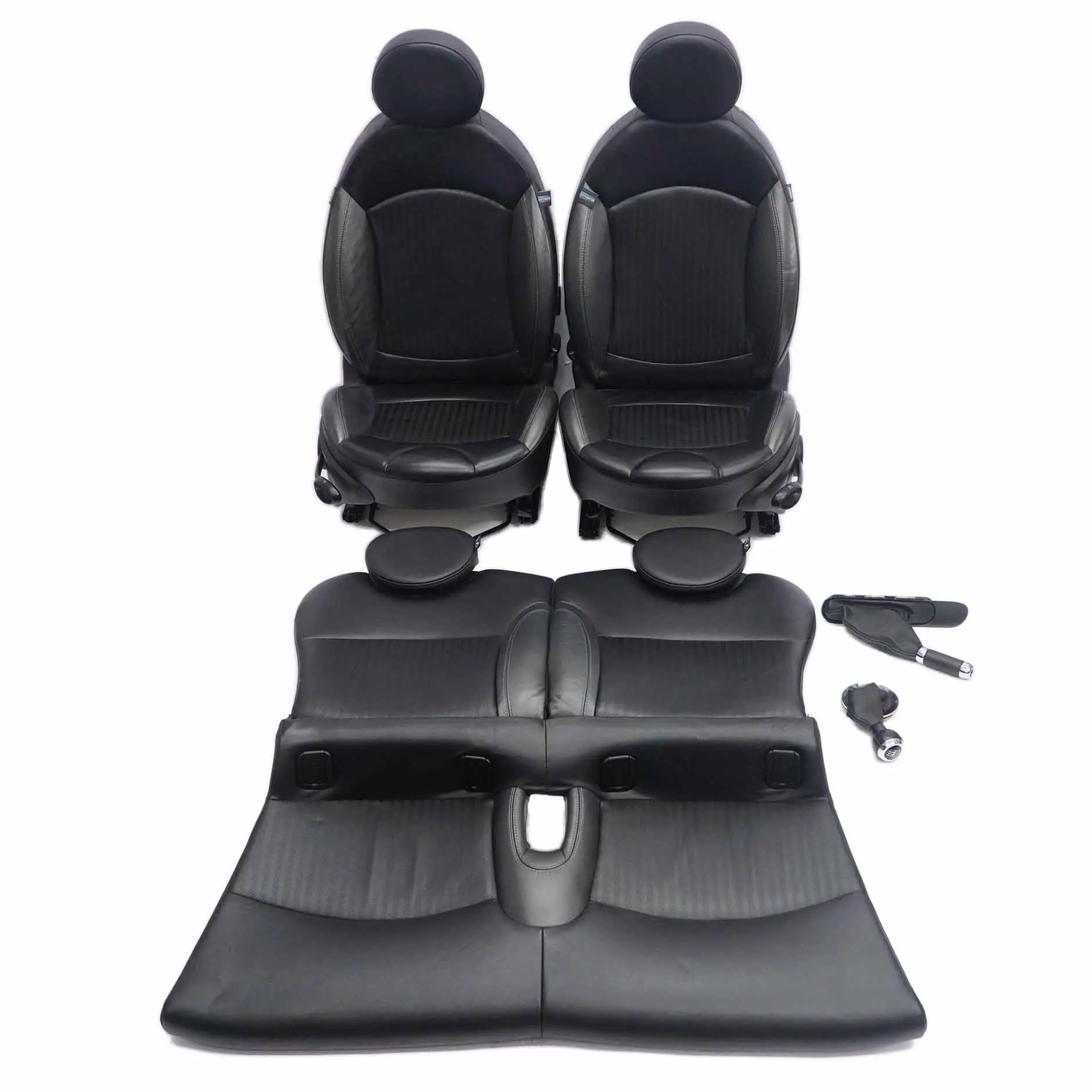 Mini R56 Asientos Deportivos Calefactables Cuero Bayswater Delantero Trasero