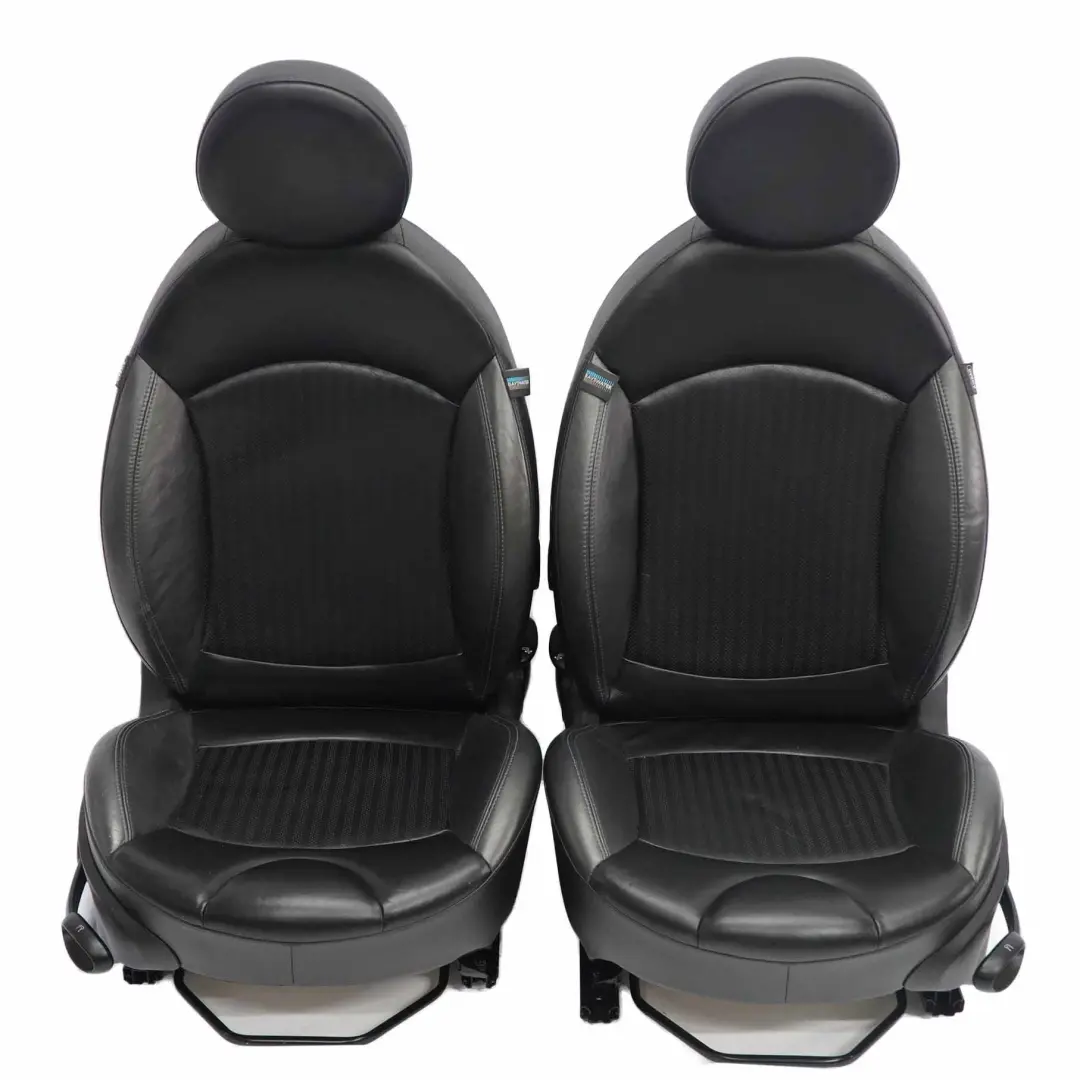 Mini Heated Sport Leather Rocklike Black Bayswater Seats Front Rear Seat - SKU R56 Sports Leather Bayswater Seats - Part number R56