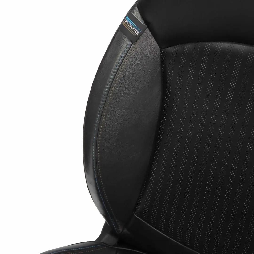 Mini Heated Sport Leather Rocklike Black Bayswater Seats Front Rear Seat - SKU R56 Sports Leather Bayswater Seats - Part number R56
