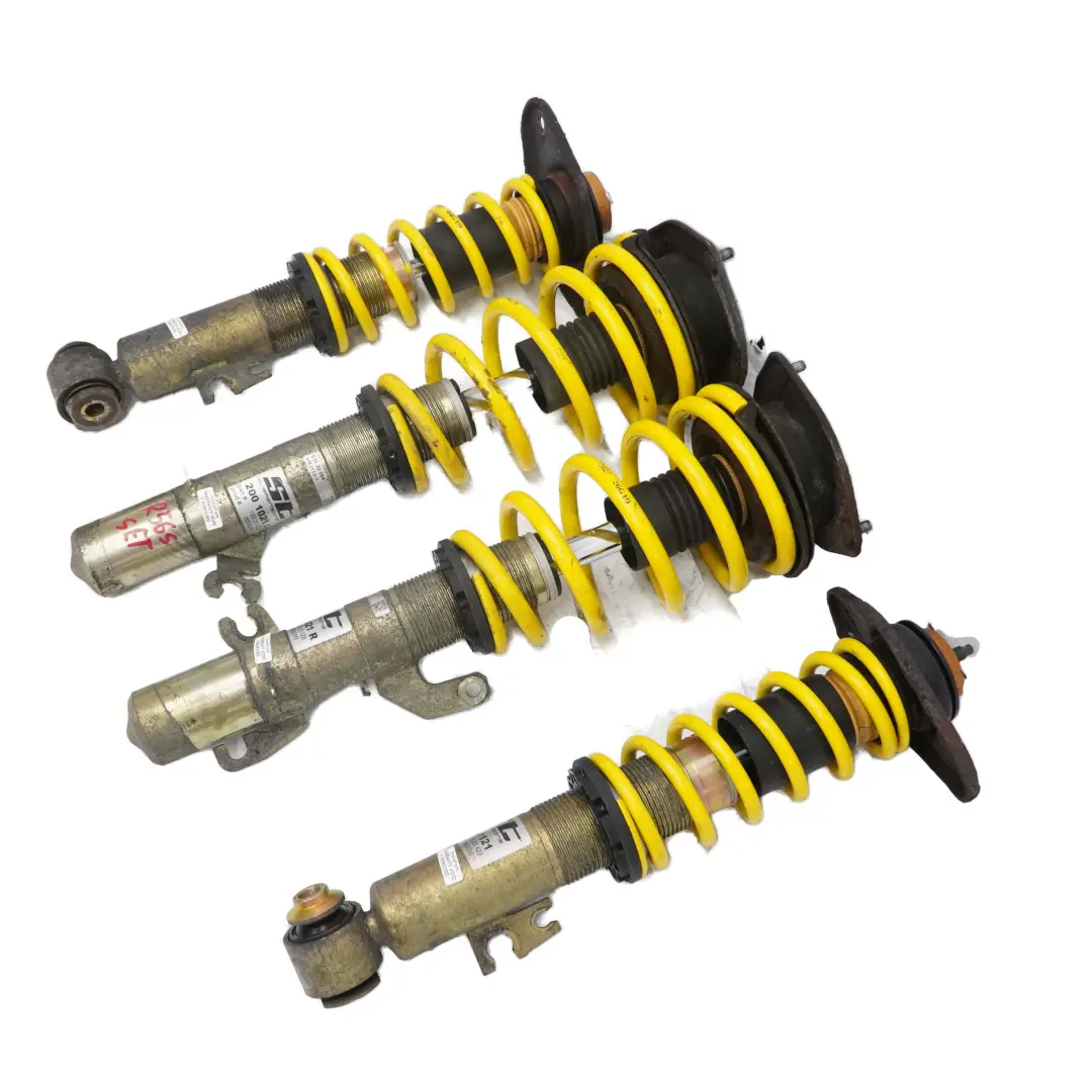 Suspensions Front Rear Axle Spring Strut Coilovers Set to Mini R56 Cooper S ST with Part number 200 1021 Mini R56 Cooper S ST Suspensions Front Rear Axle Spring Strut Coilovers Set - SKU R56 ST Suspensions Set - Part number 200 1021