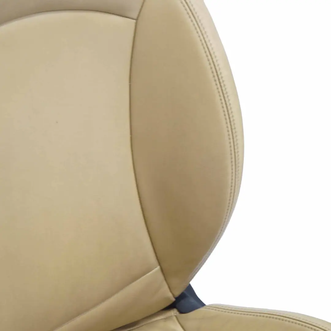  Sièges Cuir Mini Cooper One R57 Cabrio Sport Gravity Tuscan Beige Seat Set - SKU R57 Cabrio Seats Sport Beige Leather (T6E4) - Numéro de pièce R57 Cabrio Seats Sport Beige Leather (T6E4)