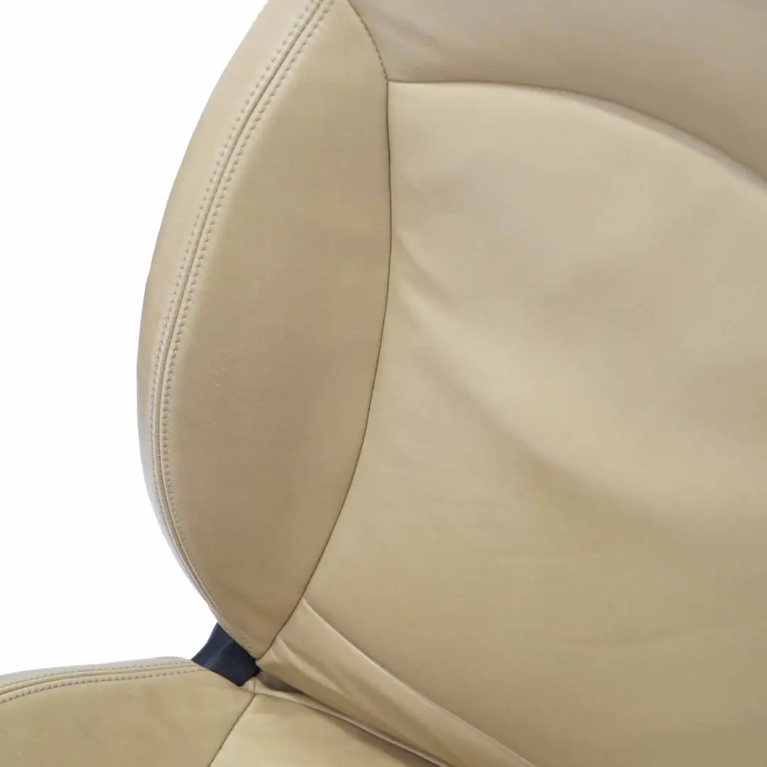  Sièges Cuir Mini Cooper One R57 Cabrio Sport Gravity Tuscan Beige Seat Set - SKU R57 Cabrio Seats Sport Beige Leather (T6E4) - Numéro de pièce R57 Cabrio Seats Sport Beige Leather (T6E4)