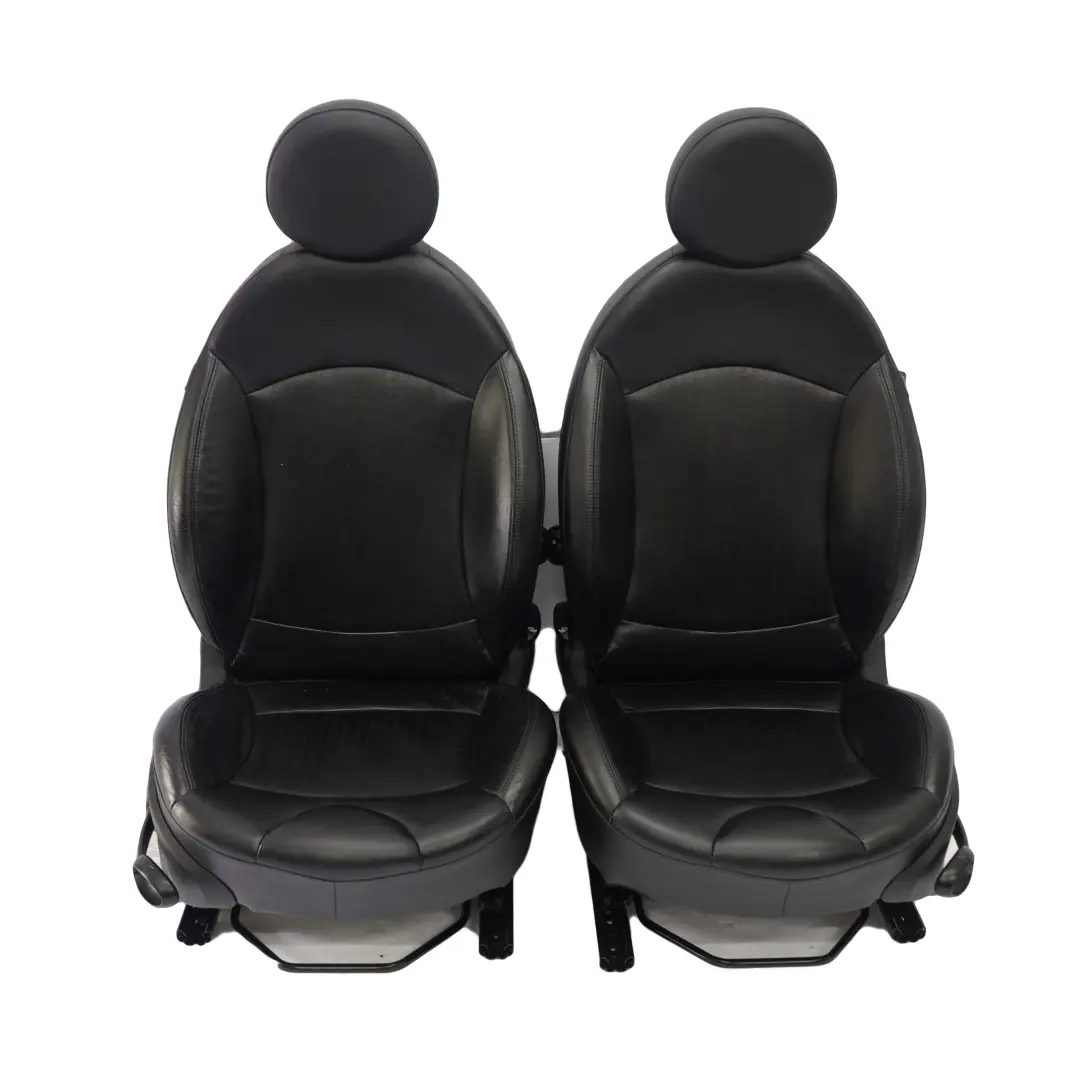 Mini Cooper Cabrio Heated Sport Full Leather Black Seats Seat Front Rear - SKU R57 Sports Full Leather Black Seats - Part number R57