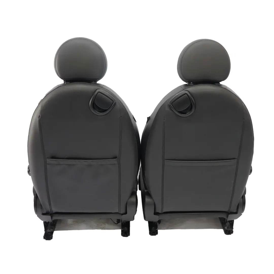 Heated Sport Full Leather Black Seats Seat Front Rear to Mini Cooper Cabrio with Part number R57 Mini Cooper Cabrio Heated Sport Full Leather Black Seats Seat Front Rear - SKU R57 Sports Full Leather Black Seats - Part number R57