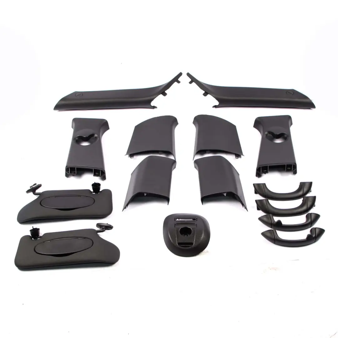  Pillar Set Mini R60 Countryman Interior Trims Panels Covers Black Sun Visors - SKU R60 Pillar Set - Part number R60 Pillar Set