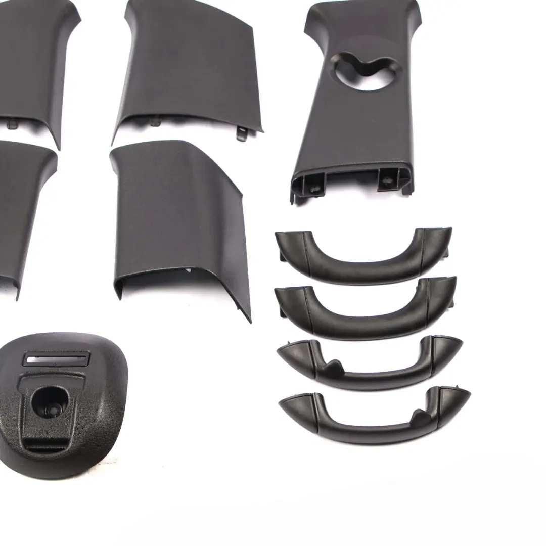 Pillar Set Mini R60 Countryman Interior Trims Panels Covers Black Sun Visors to with Part number R60 Pillar Set Pillar Set Mini R60 Countryman Interior Trims Panels Covers Black Sun Visors - SKU R60 Pillar Set - Part number R60 Pillar Set