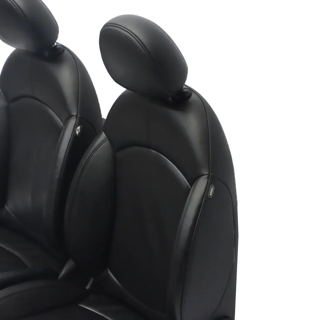 Mini R60 Countryman Sport Beheizte Schwarze Leder Interieur Sitze vorne hinten - SKU R60 Sport Black Leather Seats (T6E1) - Teilenummer 9806611