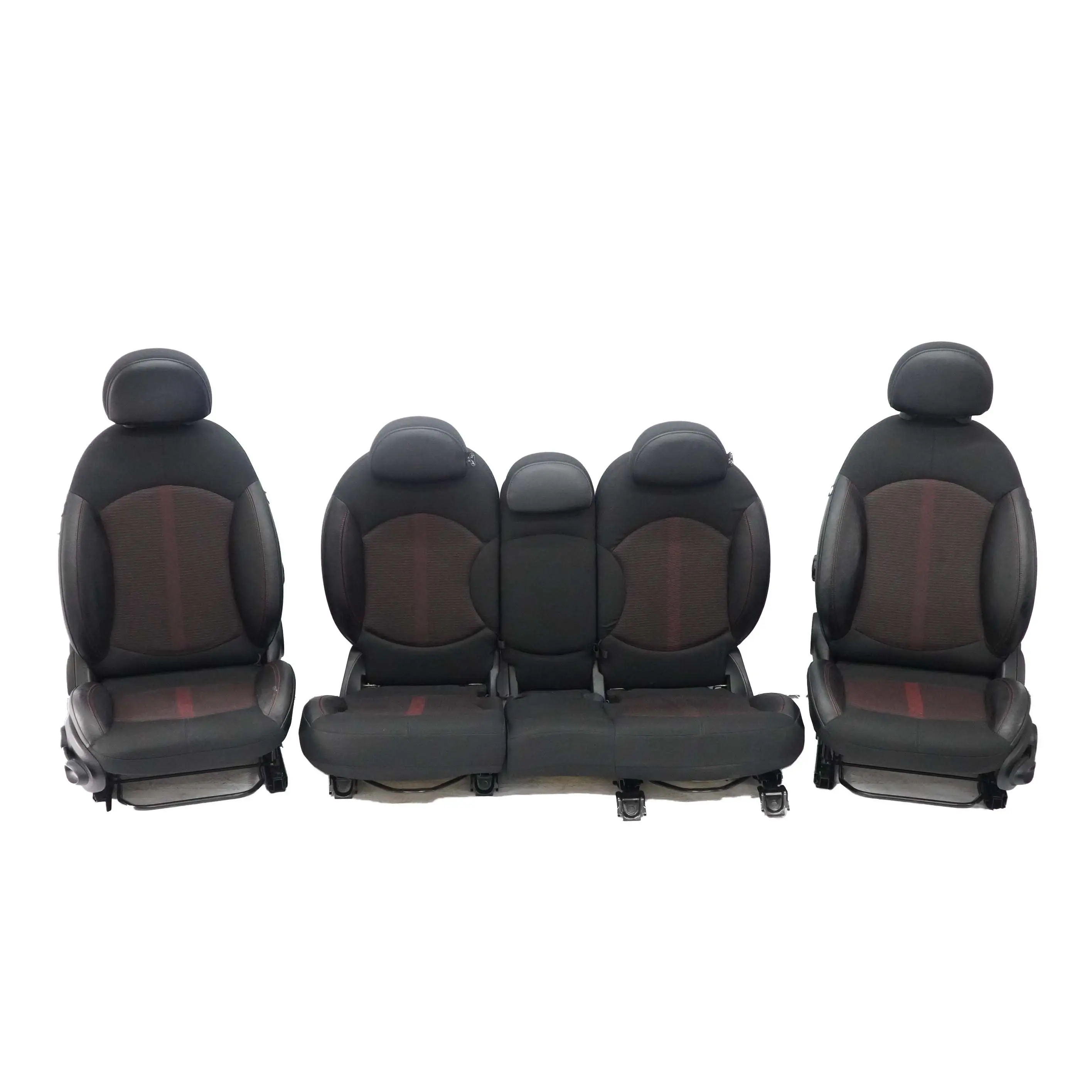 Seats Mini Countryman R60 Cooper Sport Cloth / Leather Interior Light Pure Red