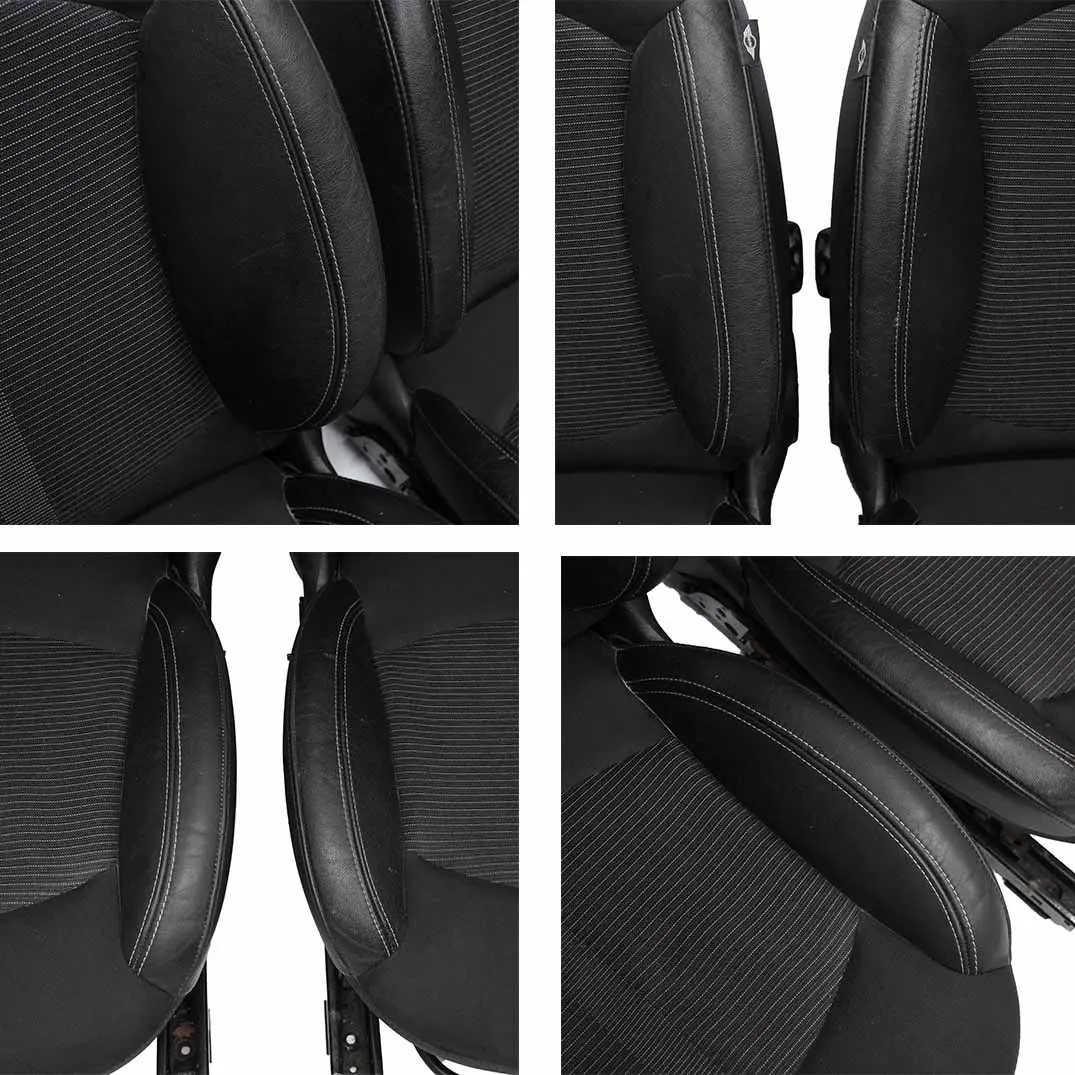 Interior De tela / cuero Asientos Tabaco para Mini Cooper Countryman con número de pieza R60 Mini Cooper Countryman Interior De tela / cuero Asientos Tabaco - SKU R60 Sport Cloth / Leather Interior Seats FSGZ - Número de pieza R60