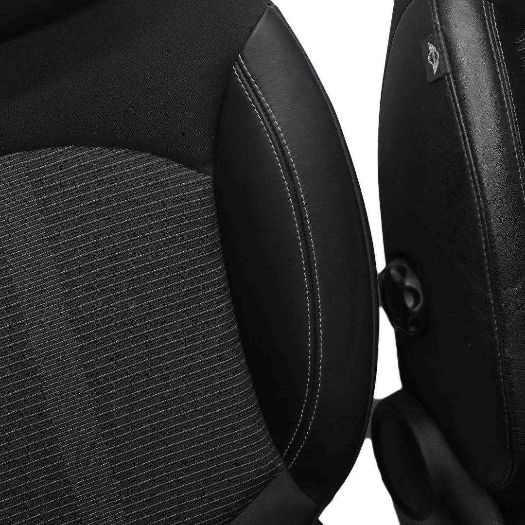 Leder / Stoff Sitze Vorne Hinten für Mini Cooper One Countryman Sport mit Teilenummer R60 Mini Cooper One Countryman Sport Leder / Stoff Sitze Vorne Hinten - SKU R60 Sport Cloth / Leather Interior Seats FSGZ - Teilenummer R60