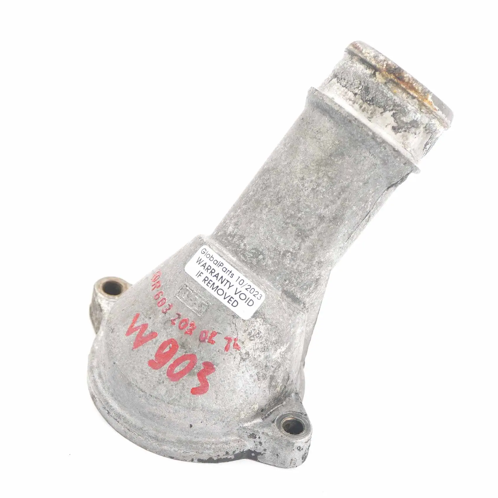 Mercedes W903 Sprinter Alloggiamento termostato refrigerante Flangia R6032030474