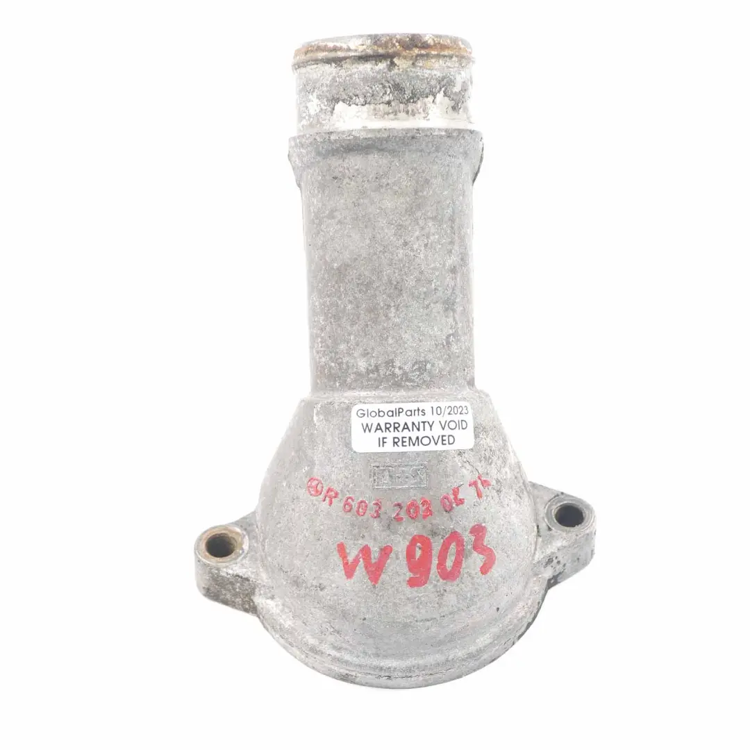 W903 Sprinter Kühlmittelthermostat Gehäuse Flansch für Mercedes mit Teilenummer R6032030474 Mercedes W903 Sprinter Kühlmittelthermostat Gehäuse Flansch - SKU R6032030474 - Teilenummer R6032030474