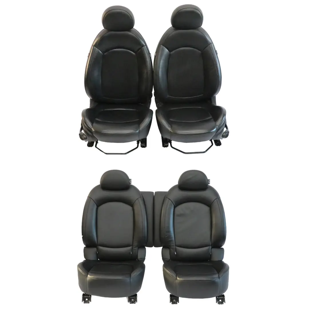 riscaldato nero in pelle gravità interni sedili per Mini Paceman Cooper One con numero di parte R61 Mini Paceman Cooper One riscaldato nero in pelle gravità interni sedili - SKU R61 Heated Leather Black Seats - Numero di parte R61