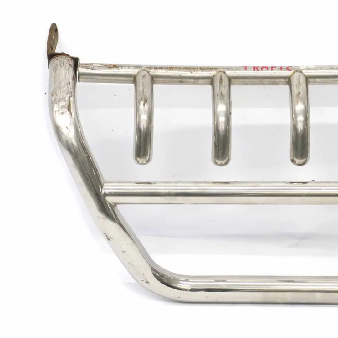 Bumper Front Trim Panel Bar Chrome to with Part number Renault Trafic III Bull Bar Bumper Front Trim Panel Bar Chrome - SKU Renault Trafic III Bull Bar - Part number Renault Trafic III Bull Bar