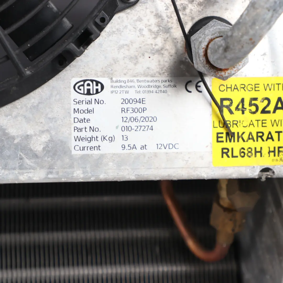 GAH Fridge Freezer Refrigeration Fan Installation Kit to Mercedes Vito W639 with Part number RF301QK Mercedes Vito W639 GAH Fridge Freezer Refrigeration Fan Installation Kit - SKU RF301QK - Part number RF301QK