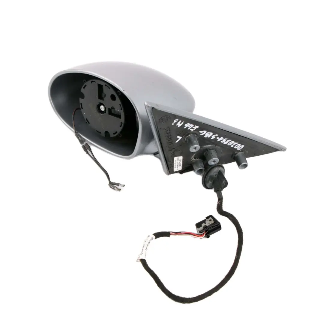 Wing Mirror Door BMW E46 M3 Heated Left N/S Silbergrau Grey Metallic A08 to with Part number 0020851 Wing Mirror Door BMW E46 M3 Heated Left N/S Silbergrau Grey Metallic A08 - SKU rhd-0020851-SBG - Part number 0020851