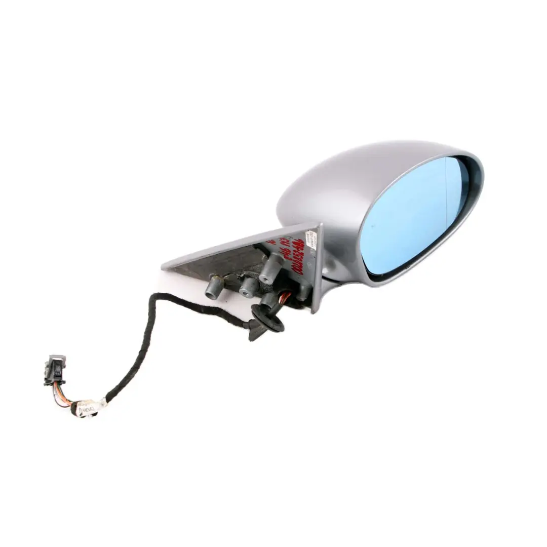 Wing Mirror Door BMW E46 M3 Heated Right O/S Silbergrau Grey Metallic A08 to with Part number 0020852 Wing Mirror Door BMW E46 M3 Heated Right O/S Silbergrau Grey Metallic A08 - SKU rhd-0020852-SBG - Part number 0020852